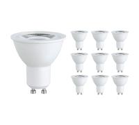 SEBSON Bombilla LED GU10 Blanco Cálido 2,5W - Set de 10-450lm