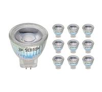 SEBSON Bombilla LED GU4 3W Equivalente a 20W - Juego de 10-220 Lúmenes