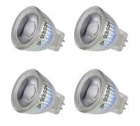 SEBSON Bombilla LED GU4 3W Equivalente a 20W - Juego de 4-220 Lúmenes