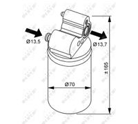 Secador, aire acondicionado EASY FIT NRF 33313