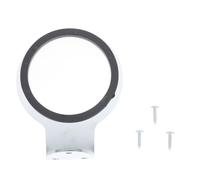 Secador de Pelo Acero Inoxidable Soporte de Pared | Montaje Mural, Acabado Plata, para Barbería y Baño, Apto para Tubos 7,8cm