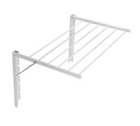 Secador plegable de pared secadora de lavado telescópica estilo acordeón blanco