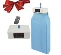 Secadora de ropa portátil portátil, 600 W, mini secadora con mando a distancia, temporizador y cubierta exterior, tendedero eléctrico para apartamento, hogar, viajes