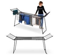 Estante para ropa KADAX con dos perchas