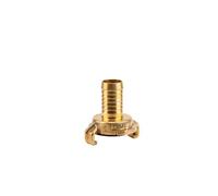 Sección de manguera de acoplamiento rápido de latón GARDENA: Adaptador de manguera para mangueras de 19 mm (3/4 "), accesorios técnicos de GARDENA (7102-20)