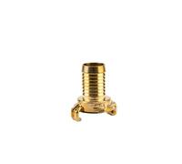 Sección de manguera de acoplamiento rápido de latón GARDENA: Adaptador de manguera para mangueras de 25 mm (1 "), accesorios técnicos de GARDENA (7103-20)