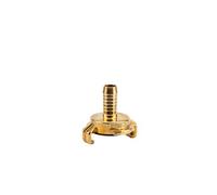 Sección de manguera de acoplamiento rápido de latón GARDENA: Adaptador de manguera para mangueras de 13 mm (1/2 ") y 16 mm (5/8") (7100-20)