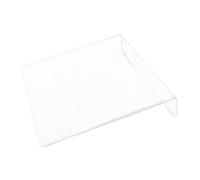 SECFOU Soporte Acrílico Transparente Inclinado para Tablero de Pintura de Acuarela y Óleo, Fácil de Limpiar y Compacto, Adecuado para Creación Artística Profesional y Uso en Hogar