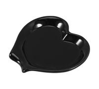 SECFOU Soporte para Utensilios de Cocina Almacenamiento Conveniente y Diseño Elegante de Cerámica Negro de Cuchara para Encimera de Cocina