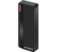 Seco-Larm PR-2123-PQ Enforcer Mullion Wiegand Lector de proximidad; funcionamiento de 9-24 VDC; zumbador integrado para entrada de alarma externa; LED de estado multicolor; 10 tarjetas de proximidad