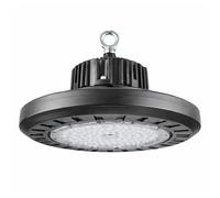 SECOM Campana LED UFO Industrial KonikS2 ECO 185W 25000lm IP65 Ø36.5x8cm 4000K Gris 50000H SECOM