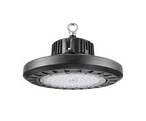 SECOM Campana LED UFO Industrial KonikS2 ECO 95W 12500lm IP65 Ø30x7.6cm Gris 50000H SECOM