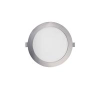 SECOM Downlight LED Empotrable Redondo 18W 1400lm Ø17cm 4000K Cromo IP44 30000H SECOM