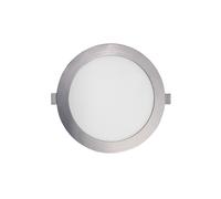 SECOM Downlight LED Empotrable Redondo 18W 1800lm Ø22.5cm 5700K Cromo 30000H SECOM