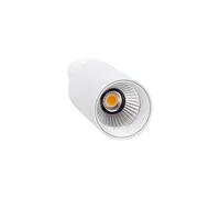 SECOM Proyector LED de Carril Twin Medium 20W 1500lm Orientable Ø6.5x19.5cm 4000K Blanco 30000H SECOM