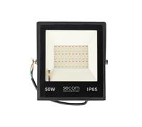 SECOM Proyector LED Provit 50W 5000lm IP65 19.5x4.5x22.5cm RGB Negro 50000H SECOM