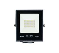 SECOM Proyector LED Tenko Plus 10W 1000lm IP65 10x3x12cm 5700K Negro 50000H SECOM