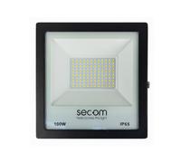 SECOM Proyector LED TenkoS2 100W 10000lm IP65 26.5x5x29cm Negro 30000H SECOM