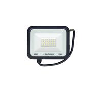 SECOM Proyector LED TenkoS2 20W 1600lm IP65 14x3x11cm 5700K Negro 30000H SECOM