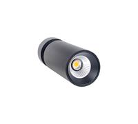 SECOM Proyector LED Twin Medium 20W 1500lm Orientable Ø6.5x19.8cm Negro 30000H SECOM