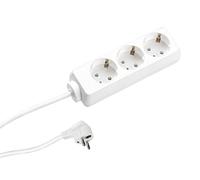 Secomp 387.270s base múltiple 1,5 m 3 salidas ac interior blanco
