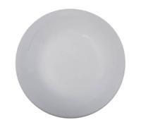 Secret de Gourmet - Juego de 6 platos llanos blancos opalescentes