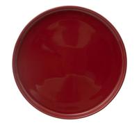 Secret de Gourmet - Lote de 6 platos llanos de cerámica roja "marie" d27cm