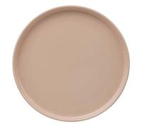 Secret de Gourmet - Lote de 6 platos llanos de cerámica rosa "marie" d27cm