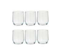 Secret de gourmet - lote de 6 vasos de agua bas paol 31 cl transparent