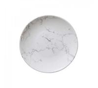 Secret de Gourmet Plato de Postre Mármol Blanco 19cm - Elegante Diseño