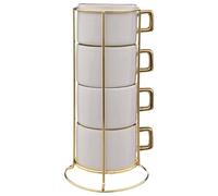 Secret de Gourmet - Rack 4 Tazas en Rack Arya 17cl