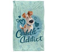 Secret Life of Pets Cuddle Addict Manta súper Suave con Tacto Sedoso - 91 x 147 cm