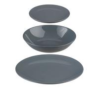 Secret Of Gourmet Vajilla 18 piezas color gris