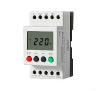 Secuencia de fase para relé para la industria 115-277V AC protección | Pantalla LCD, supervisión en tiempo real, sobre/bajo voltaje, pérdida de fase, protección asimetría