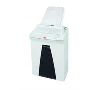 HSM Destructora de documentos Securio AF350 – Corte en partículas P-4 4,5x30 mm 56 dB Negro/Blanco