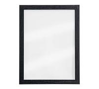 SECURIT - Pizarra de Pared Transparente - Marco Negro - 30 x 40 cm