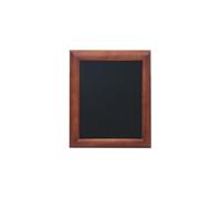 SECURIT - Pizarra de Pared Universal - 30 x 40 cm - Marrón Oscuro