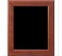 SECURIT - Pizarra Universal de Pared - 40 x 30 cm - Caoba