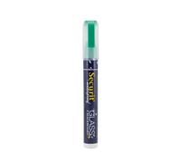 SECURIT - Rotulador de Tiza Líquida Impermeable - Punta Fina 2-6 mm - Verde