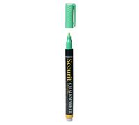 SECURIT - Rotulador de Tiza Líquida - Punta Fina 1-2 mm - Color Verde