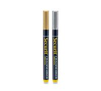SECURIT - Set de 2 Rotuladores de Tiza Líquida - Punta Fina 1-2 mm