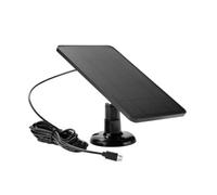 Security Camera Solar Panel - 10W Outdoor Quiet Charging