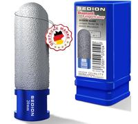 SEDION ® Fresa de diamante 20mm x M14 - para taladrar y fresar baldosas duras - Fresa para baldosas 20 mm - Diamantes de primera calidad Sedion - Fresa compatible con Bosch Makita uvm. Amoladora