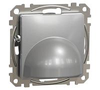 Sedna Design & Elements Tapa ciega salida de cables (Aluminio, Satinado, Plástico, Montaje en superficie)