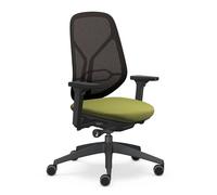 Sedus Se:Kit Pro Silla de Oficina ergonómica con Membrana, Lordosis, reposabrazos 3D, Asiento con Ajuste de Profundidad, Altura Regulable 40-53 cm, soporta hasta 150 kg, Fabricado en Alemania