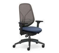 Sedus Se:Kit Pro Silla de Oficina ergonómica con Membrana, Lordosis, reposabrazos 3D, Asiento con Ajuste de Profundidad, Altura Regulable 40-53 cm, soporta hasta 150 kg, Fabricado en Alemania