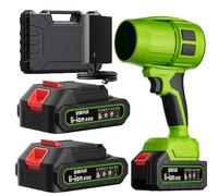 Seese Pro - Soplador Ultraligero y Potente, Soplador de Hojas Inalámbrico con Batería, Plumero Turbo InaláMbrico de Alta Potencia, Turbo Sopladora de Hojas, para Jardín, Terraza, Automóvil