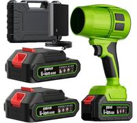 Seese Pro - Soplador Ultraligero y Potente, Soplador de Hojas inalámbrico con batería,Plumero Turbo Inalámbrico De Alta Potencia, (2 Battery)
