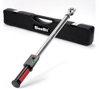 Seesii Llave dinamométrica digital, accionamiento de 1/2 pulgada (340 Nm), precisión de torque del 2%, ajuste de 3 velocidades, con luz LED y zumbador para mantenimiento del vehículo DH340