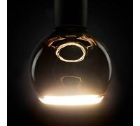 Segula Bombilla globo LED Flotante, E27 negro G125 4 W 922 atenuable EC:EPREL:1964239